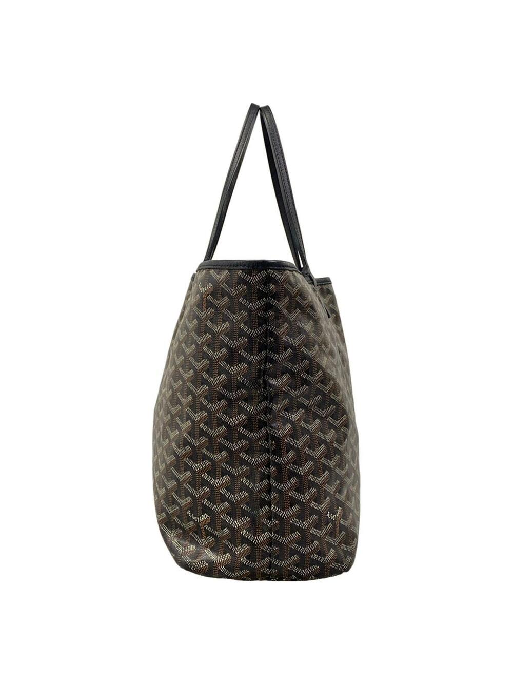 Goyard Saint Louis Pm Black Coated #351055G19B - Picture 4 of 15